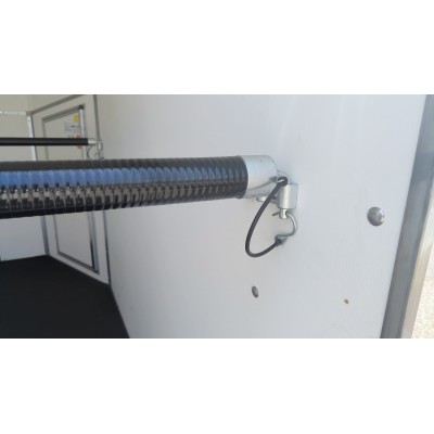 Trailer trasporto cavalli un posto Boeckmann Uno Esprit Silver + Black