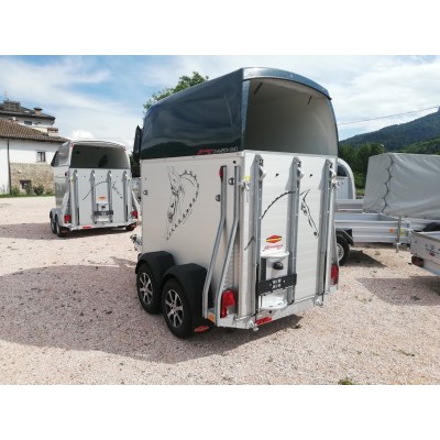Trailer trasporto cavalli un posto Boeckmann Champion Uno C