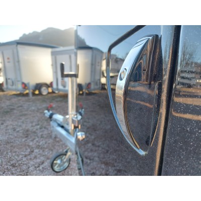 Trailer trasporto cavalli due posti in vetroresina PRONTA CONSEGNA