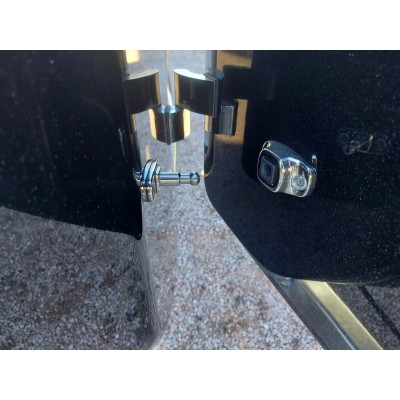 Trailer trasporto cavalli due posti in vetroresina PRONTA CONSEGNA