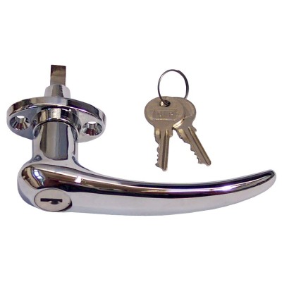 Maniglia porta selleria con cilindro