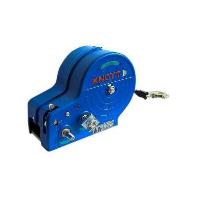 Verricello Blu Knott Manuale con Capacità di Sollevamento di 1150 kg