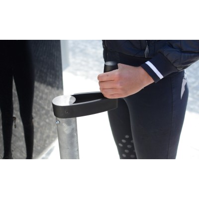 Trailer trasporto cavalli un posto Boeckmann Uno Esprit Silver + Black