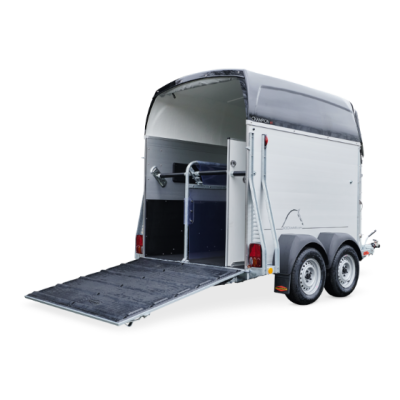 Trailer trasporto cavalli in alluminio Boeckmann Champion Isy C