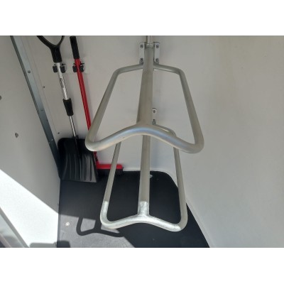 Trailer trasporto cavalli in alluminio Boeckmann Champion R Western con Selleria