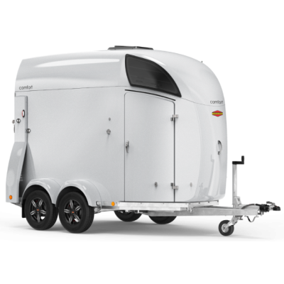 Trailer Trasporto cavalli Boeckmann Comfort in Vetroresina  due posti