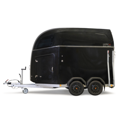 Trailer Trasporto cavalli Boeckmann Comfort in Vetroresina  due posti