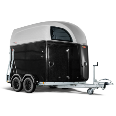 Trailer Trasporto cavalli Boeckmann Comfort in Vetroresina  due posti