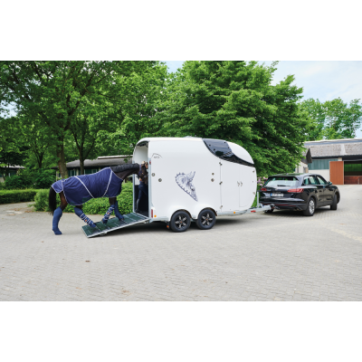 Neo L SR Trailer trasporto Cavalli Boeckmann in Vetroresina,
