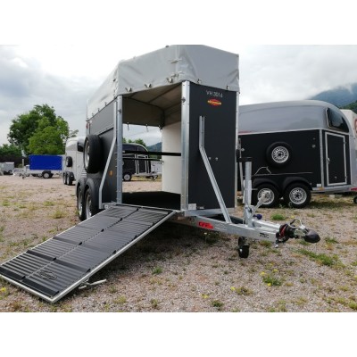 Trailer Trasporto Animali VH3016 Boeckmann in Playwood