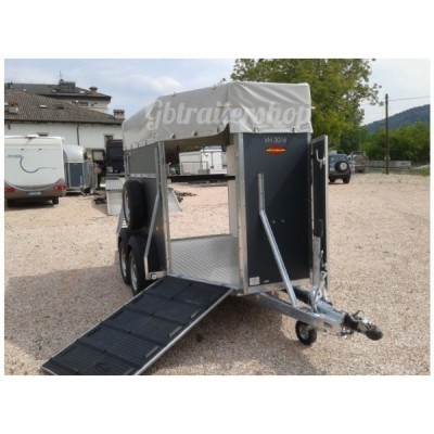 Trailer Trasporto Animali VH3016 Boeckmann in Playwood