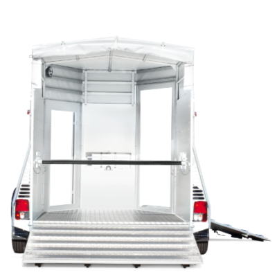 Trailer Trasporto Animali VA 3014 Boeckmann in Alluminio