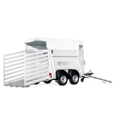 Trailer Trasporto Animali VA 3117 Boeckmann in Alluminio