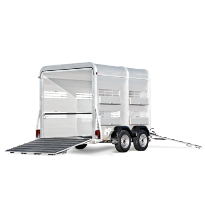 Trailer Trasporto Animali VA 3520 P Boeckmann in Alluminio