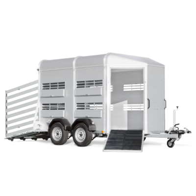 Trailer Trasporto Animali VA 3520 P Boeckmann in Alluminio