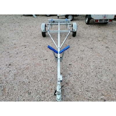 Carrello rimorchio auto per trasporto barche fino a 4500 mm senza freni
