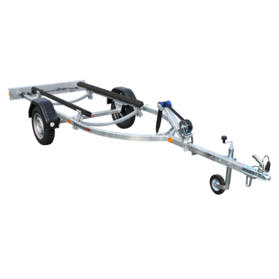 Carrello rimorchio auto per trasporto moto d'acqua fino a 3700 mm senza freni 750kg