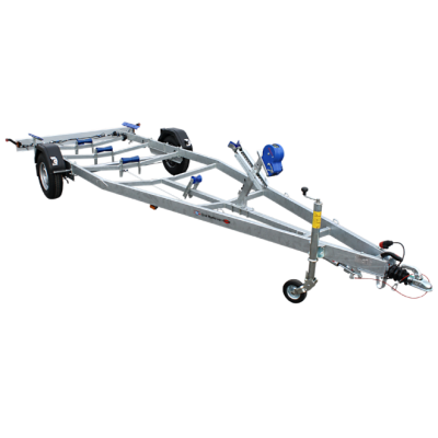 Carrello rimorchio auto per trasporto barche fino a 6700 mm frenato