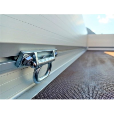 Carrello rimorchio appendice  auto monoasse in alluminio Boeckmann