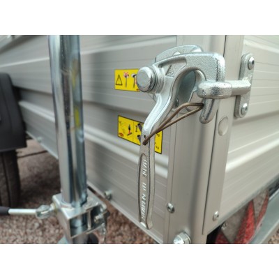 Carrello rimorchio appendice  auto monoasse in alluminio Boeckmann