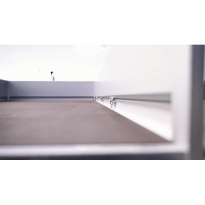 Carrello rimorchio appendice  auto monoasse in alluminio Boeckmann