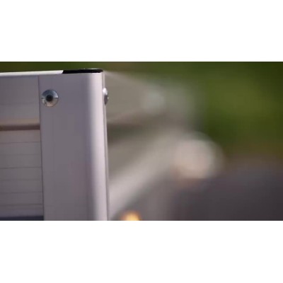 Carrello rimorchio appendice  auto monoasse in alluminio Boeckmann