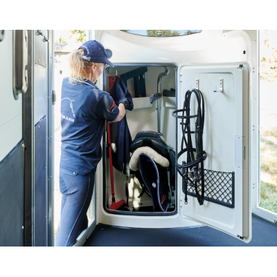 Trailer trasporto cavalli Due Posti Portax E Boeckmann  in Alluminio