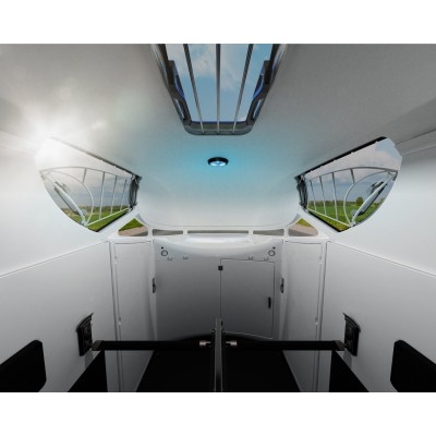 Neo L SR Trailer trasporto Cavalli Boeckmann in Vetroresina,