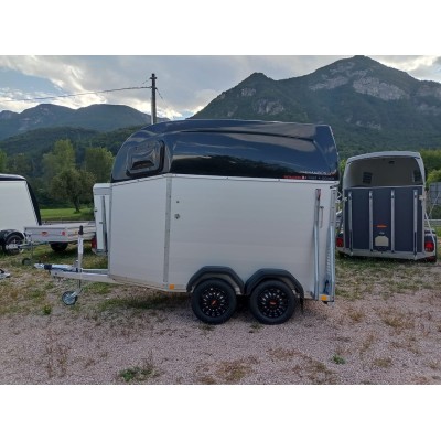 Trailer trasporto cavalli  in alluminio Boeckmann pronta consegna