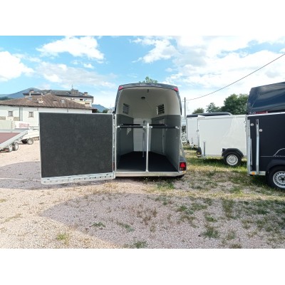 Trailer trasporto cavalli  in alluminio Boeckmann pronta consegna