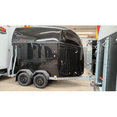 Trailer trasporto cavalli due posti in vetroresina PRONTA CONSEGNA