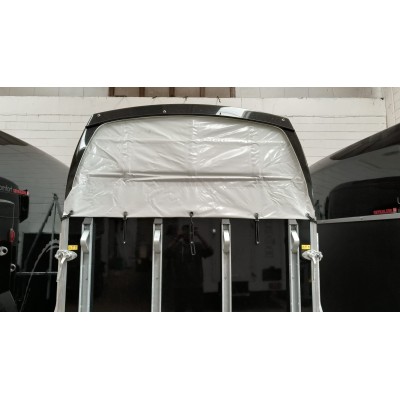 Trailer trasporto cavalli due posti in vetroresina PRONTA CONSEGNA