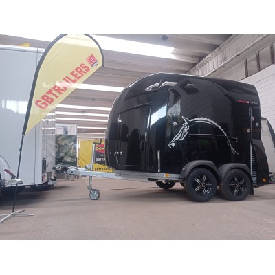 Trailer Trasporto cavalli Boeckmann Comfort in Vetroresina  due posti